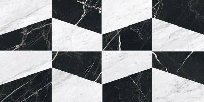 Obrazek dla: Gres MAJESTIC VISUAL BIANCO/NERO 60x120