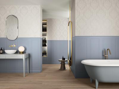 Obrazek 2 dla: Cokół ZOCALO MUSEO STEEL BLUE 10x40