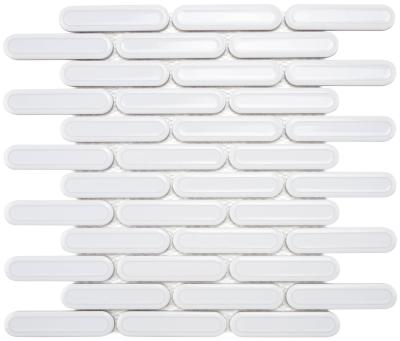 Obrazek dla: Mozaika BISCARE ROYAL WHITE GLOSS 30,6x30,2