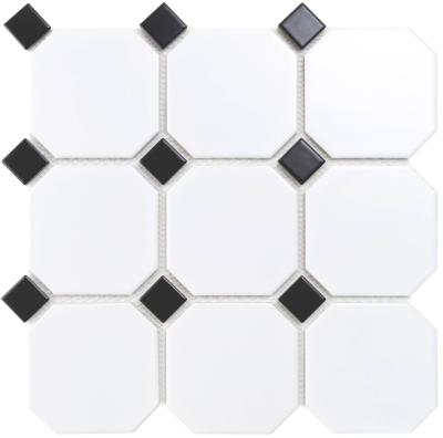 Obrazek dla: Mozaika OCTAGONO WHITE MAT 30x30