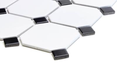 Obrazek 2 dla: Mozaika OCTAGONO WHITE MAT 30x30