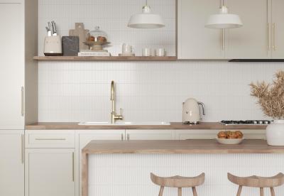 Obrazek 2 dla: Mozaika RITMA SMALL WHITE MAT