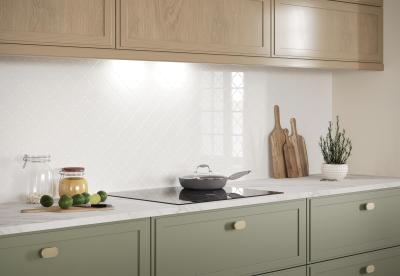 Obrazek 2 dla: Mozaika ARESCO WHITE GLOSS