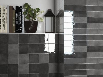 Obrazek 2 dla: Płytka ścienna MOOS ANTHRACITE BRILLO 13x13