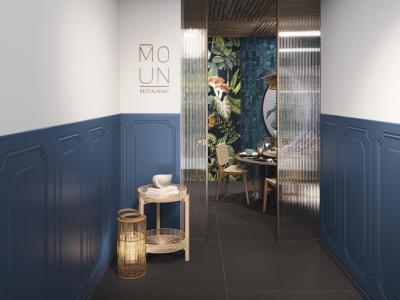 Obrazek 2 dla: Listwa QUARTINO BELLAGIO BLU 2x60 ćwierćwałek