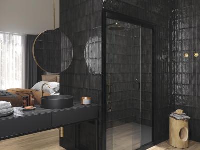Obrazek 2 dla: Płytka ścienna SEVILLE BLACK 6,5x20