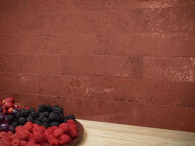 Obrazek 2 dla: Płytka ścienna FUSIONE MATTONE 6,3x25